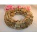 Wine Cork Wreath Hand Crafted From Real Wine Bottle Corks Home Bar Decor
